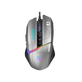 A4tech Bloody Myš W60 Max Activated šedá / Herní myš / 12000DPI / 8 tlačítek / USB / 1.8 m (W60 MAX A GY)