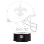 Cedule New Orleans Saints NFL Helmet LED-Leuchtschild