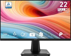 21,4" MSI PRO MP225 E12VL černá / Monitor / VA / Full HD / 120Hz / DisplayPort (PRO MP225 E12VL)