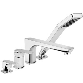 Vanová baterie stojánková 4-otvory Mokait