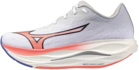 Mizuno dámská běžecká obuv Wave Rebellion Flash 3 White/Striking Coral/Iris Bloo