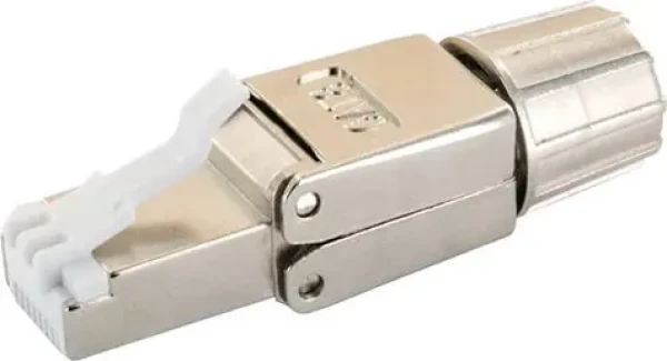 Schwaiger NWST811 stříbrná / Konektor RJ-45 / Cat8.1 / 40GBASE-T / stíněný (NWST811531)