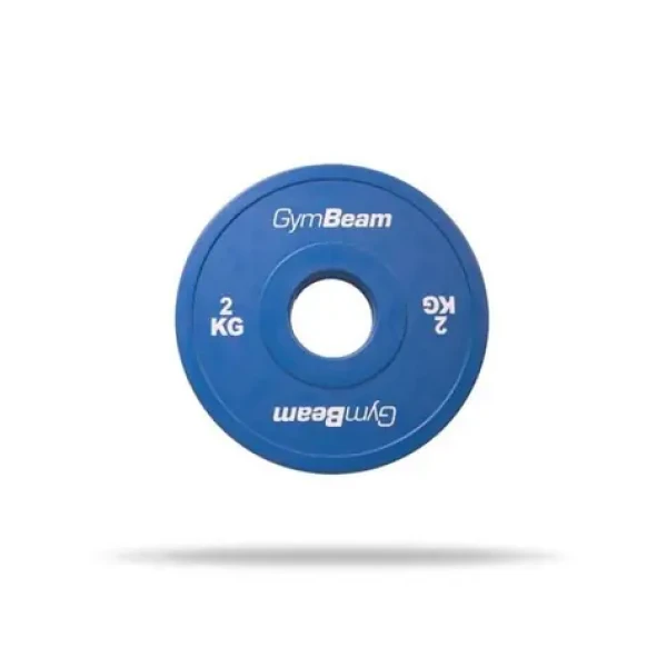 Gumové frakční kotouče 51 mm - GymBeam (107521-4-2kg)