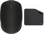 Logitech M171 černá + Studio Series Graphite / Sada myš + podložka