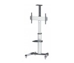 MANHATTAN Stojan TV, multifunkční (-12° ~ 5°, 37"-70", max. 50kg) černo-stříbrné EDF_254712