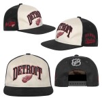 Outerstuff Dětská kšiltovka Detroit Red Wings NHL Flatbrim Arch Deadstock Snapback