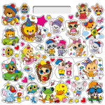 Omalovánky Nalepuj a vybarvuj! Mazlíčci - Baloušek