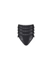 Kalhotky sloggi Chic Tai 4P černé BLACK - SLOGGI BLACK 48