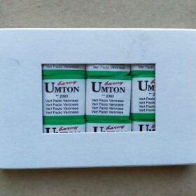 Umton Umton, mistrovské akvarelové barvy, 1/2 pánvička, 2,6 ml, 1 ks Barva Umton: 2383 Vert Paolo Veronese