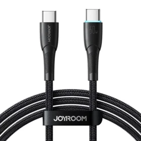Joyroom SA32-CC3 Nabíjecí kabel USB-C (M) - USB-C (M) 60W 1.0m černá (SA32-CC3 1m Bl)