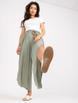Dámské kalhoty TW SP BI 81378.24P khaki S
