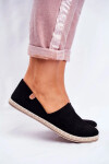 Dámské Velurové Espadrilky černé Vulcano 37