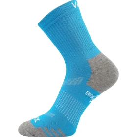 VOXX Ponožky sportovní z BIO bavlny BOAZ tyrkysové (3 páry) 35-38 120131