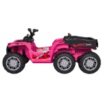 Mamido Dětská elektrická čtyřkolka Quad Sport TX ATV růžová
