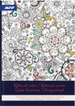 Omalovánky antistresové Květinové umění 210x290mm/32s