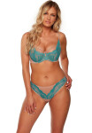 Gaia soft bra BS 1252 Reyna tyrkysová-mocca 75H