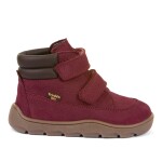 Dětské zimní barefoot boty ZERU TEX BORDEAUX Froddo G2110150-9 - 23