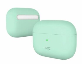 UNIQ Silikonové pouzdro Lino Hybrid Liquid pro Apple AirPods Pro UNIQ-AIRPODSPRO-LINOMINT
