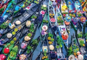 MAGNOLIA Puzzle Plovoucí tržiště
