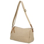 Trendy dámská crossbody kabelka Amida, tmavě béžová