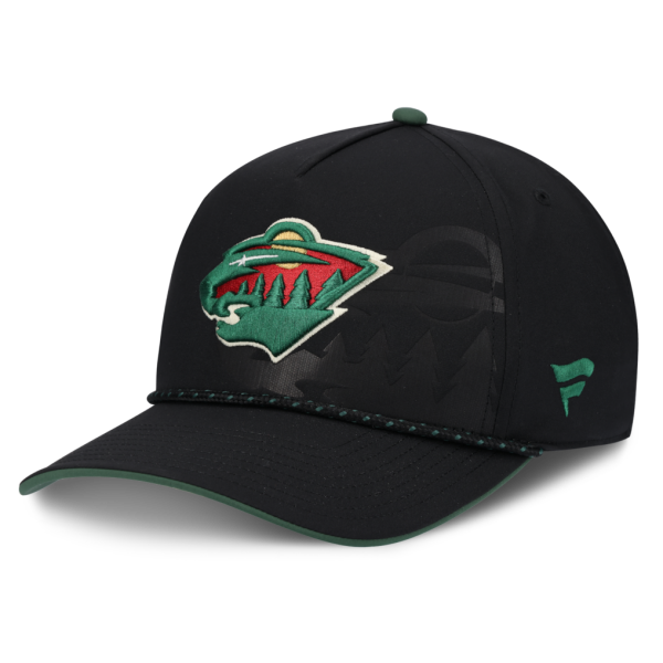 Fanatics Pánská kšiltovka Minnesota Wild NHL On Stage Podium Draft 2026 A-Frame Adjustable