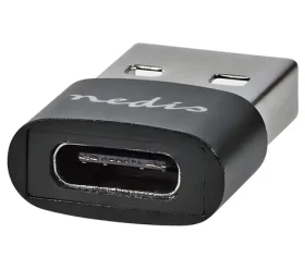 Nedis USB adaptér USB-A konektor - USB-C zásuvka černá / Redukce / USB 2.0 / 480 Mbit/s (CCGB60920BK)