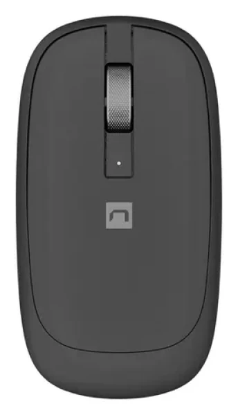 Natec LARK černá / Bezdrátová myš / Kancelářská / Blue Sense / 4 000 DPI / USB + Bluetooth (NMY-2335)