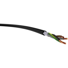 VER H07RN-F 4G 2,5 Ri.100 energetický kabel H07RN-F 4 G 2.50 mm² černá 100 m