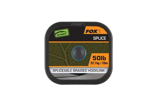 FOX Šňůrka Naturals Splice Hooklength 20m 50lb (CAC897)