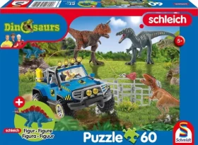 SCHMIDT Puzzle Schleich Prehistoričtí obři