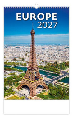 Kalendář nástěnný 2027 - Europe