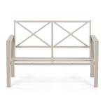 Zahradní sestava, kov, béžová, AZS-B1405 CRM