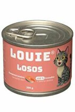 Louie Cat konz. Losos s prebiotiky 200g