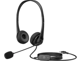 HP Stereo USB Headset G2 černá / Sluchátka s mikrofonem / USB-A / stereofonní (428K6AA)