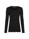 Dámské merino tričko s dlouhým rukávem ICEBREAKER Wmns 260 Tech LS Scoop, Black velikost: L