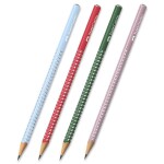 Grafitová tužka Faber-Castell Sparkle - perleťová zelená