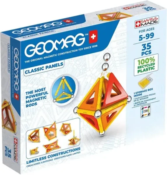 GEOMAG Magnetická stavebnice Classic Panels