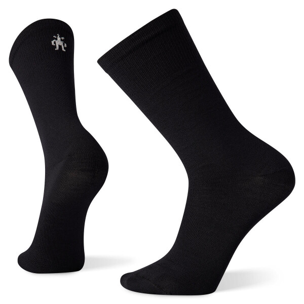 Unisex merino turistické ponožky SMARTWOOL Hike Classic Edition Zero Cushion Liner, Black velikost: 46-49 (XL)