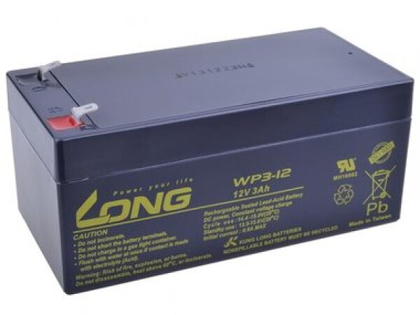 Long 12V 3Ah F1 WP3-12