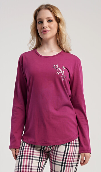 Dámské pyžamo dlouhé Andrea