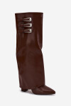 Kozačky na podpatku model 216788 Step in style 36