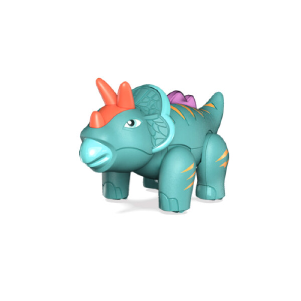 Triceratops magnetický skládací