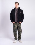 Carhartt WIP OG Detroit Jacket Black/Black stone canvas L