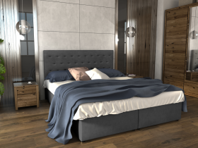 FRONTI Postel LEO 160x200 grafit