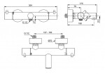 IDEAL STANDARD - CeraTherm Termostatická vanová baterie, chrom A7588AA