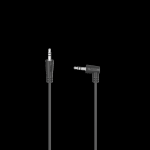 Hama 205285 audio kabel jack - jack 90 st. 0.5 m černá (205285-H)