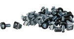 Alantec Montážní sada M6 / Montážní sada pro rack / šroub, klecová matice, podložka (M6)
