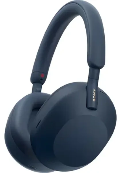 Sony WH-1000XM5L Night Blue / Bezdrátová sluchátka / 30 mm měniče / potlačení hluku / Bluetooth 5.2 / Jack 3.5mm (WH1000XM5L.CE7)