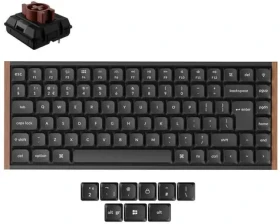 Keychron K3 Ultra 8K (Milk POM Brown) / Klávesnice / Mechanická / Brown switch / bezdrátová (4894979056184)