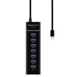 USB hub se 7 porty a skrytou Full HD WiFi kamerou - HUB01